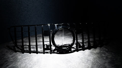 X166 GLSクラス用パナメリカーナグリル(Chrome・Black)
