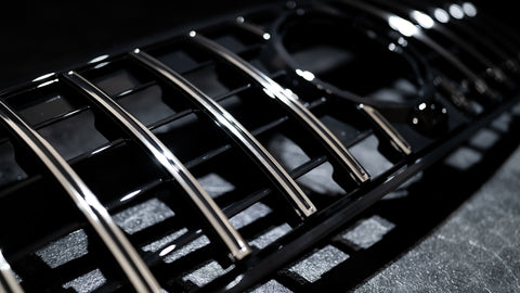 X247 GLBクラス用パナメリカーナグリル(Chrome・Black)