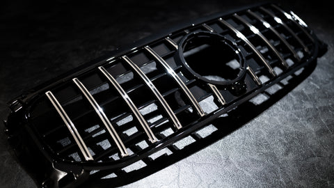 X247 GLBクラス用パナメリカーナグリル(Chrome・Black)