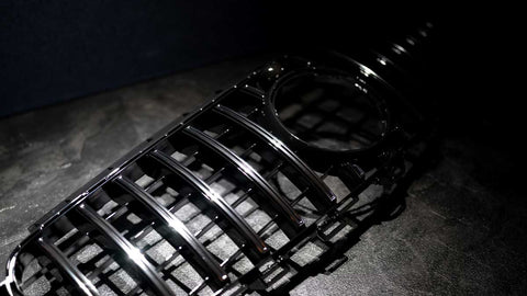 W213前期 Eクラス用パナメリカーナグリル(Chrome・Black)