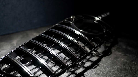 W205後期 Cクラス用パナメリカーナグリル(Chrome・Black)