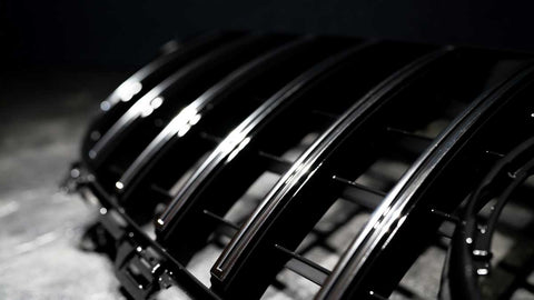 W213前期 Eクラス用パナメリカーナグリル(Chrome・Black)