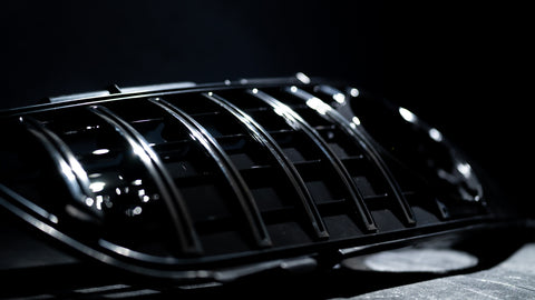 R172 SLKクラス用パナメリカーナグリル(Chrome・Black)