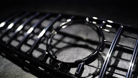X254前期 GLCクラス用パナメリカーナグリル（Chrome・Black）
